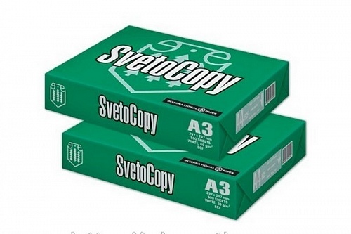 Бумага для офисной техники SvetoCopy (А3, 80 г/кв.м, белизна 146% CIE, 500 листов)